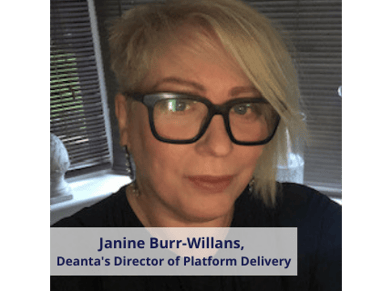Janine Burr-Willans, Deantas Director of Platform Delivery